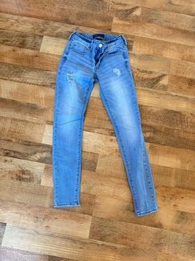 Aeropostale Light Blue Low Rise Denim Jeans